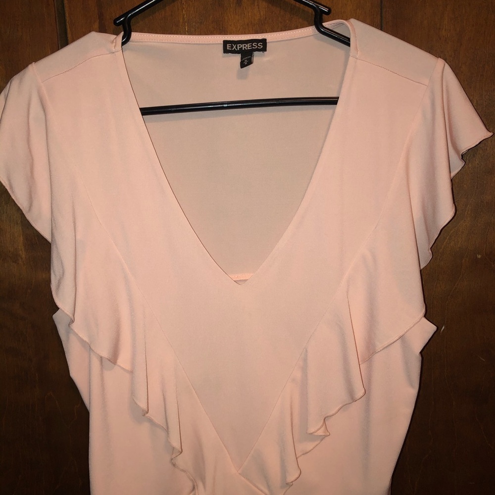 Express Fancy Crop Top Size M